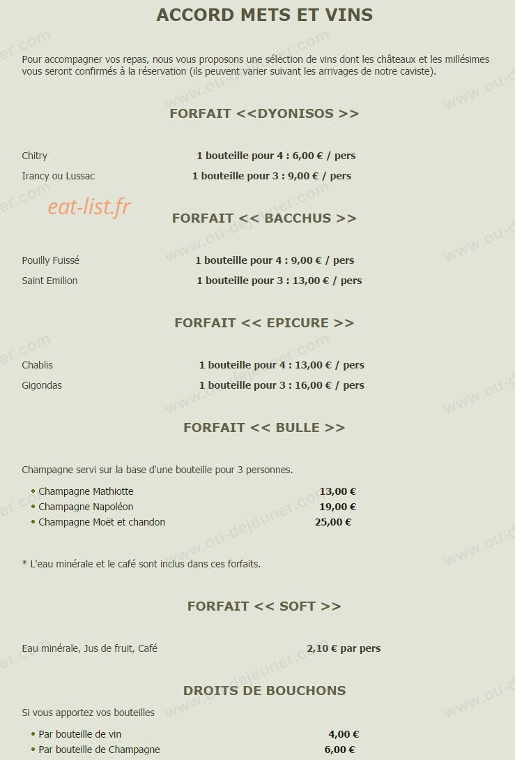 Traiteur Fraicheur — carte page 9