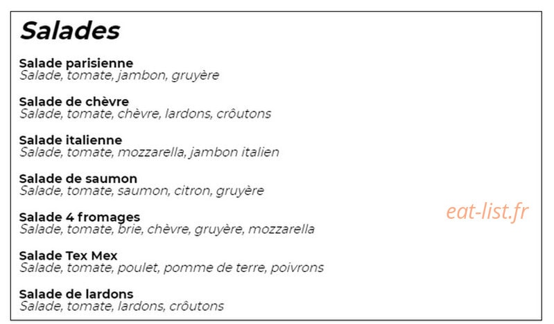 La Fiesta — carte page 3