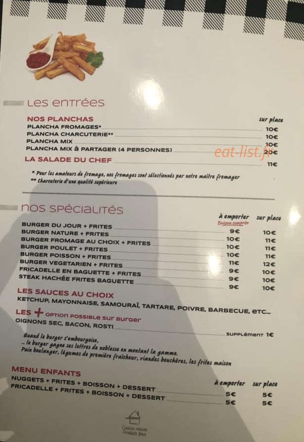 L'authenticite de la frite — carte page 2