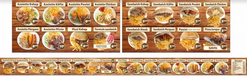 Flash Kebap — carte page 1