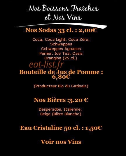Pizza Pénélope — carte page 4