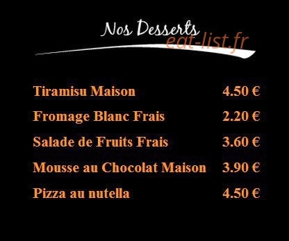 Pizza Pénélope — carte page 5