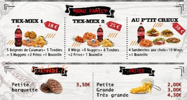 Au P'tit Creux Malesherbe — carte page 4