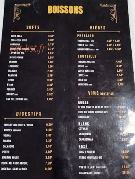 Chez Robert et Nina — carte page 2