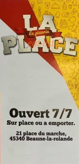 La Place Chez Umit — carte page 1
