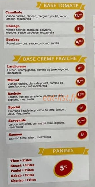 La Place Chez Umit — carte page 4