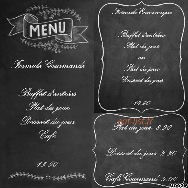 Le Marmiton — carte page 1