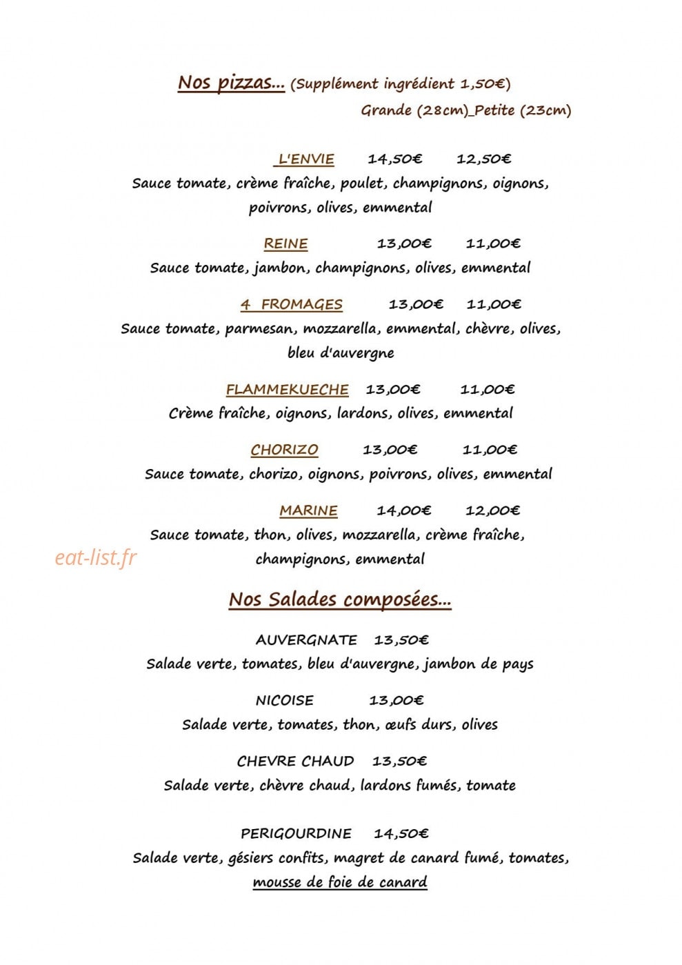 L'envie — carte page 4