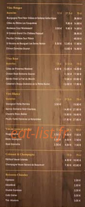 Chalet Du Steak — carte page 3
