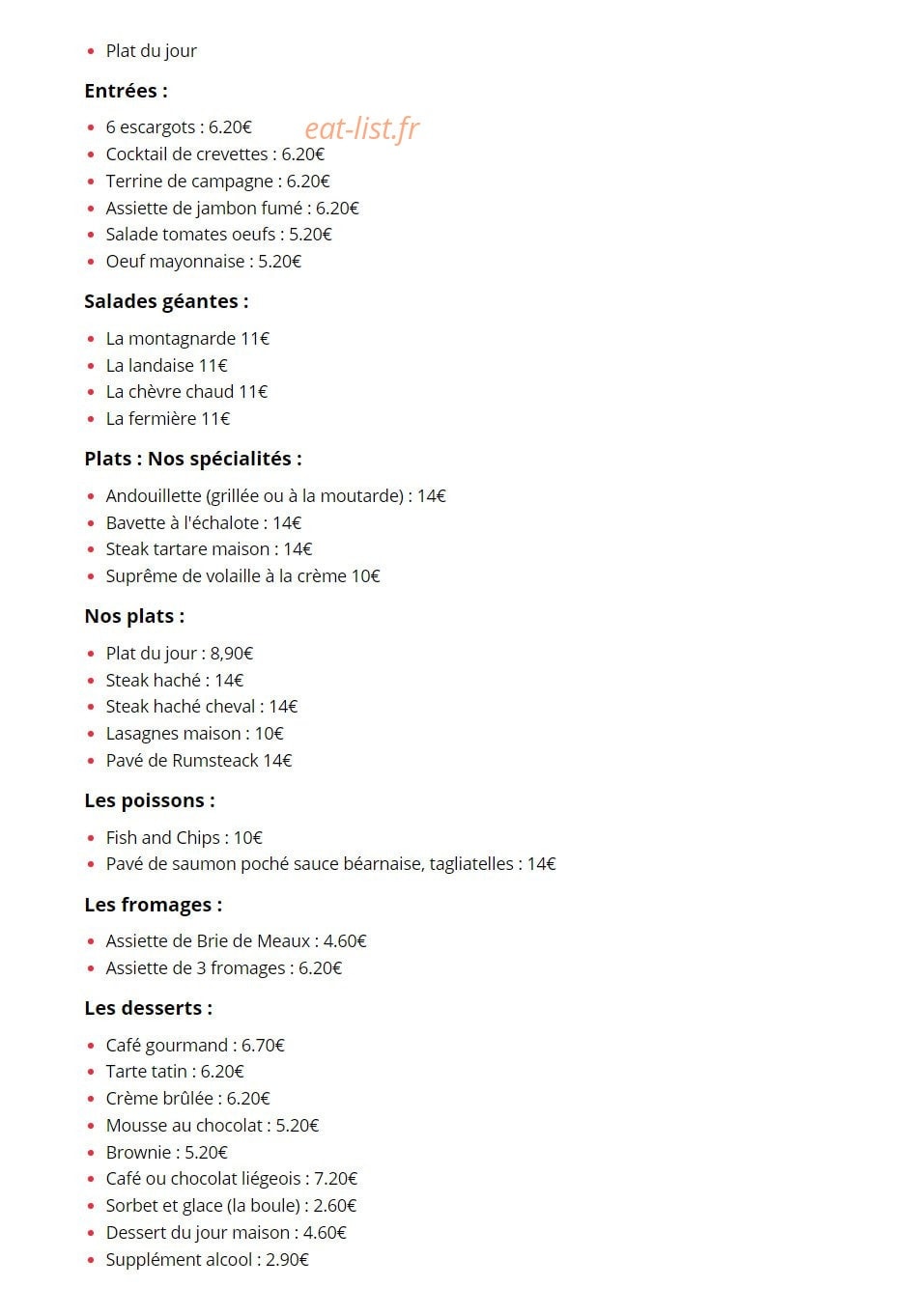 L'Entrepôt - Le Sanibel — carte page 2