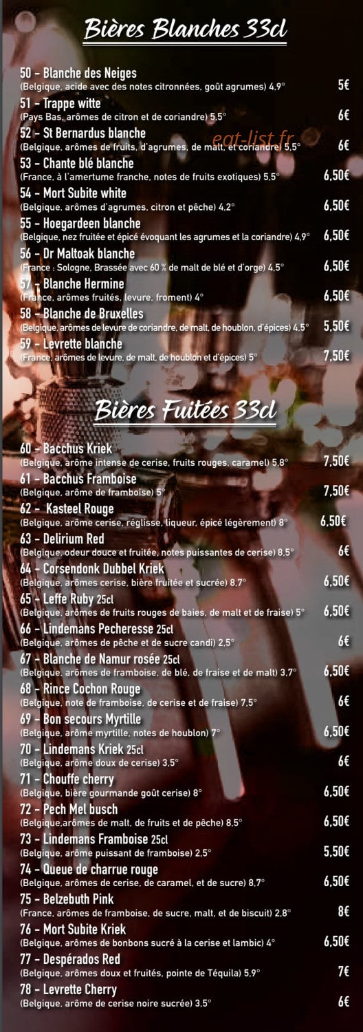 La Pression — carte page 6