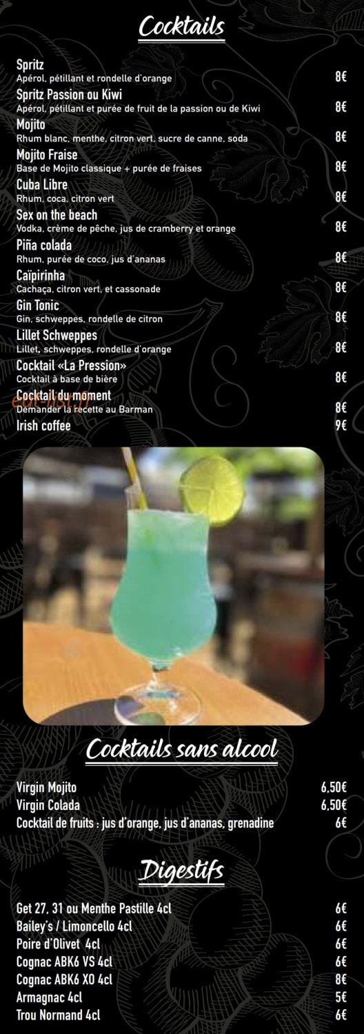 La Pression — carte page 10