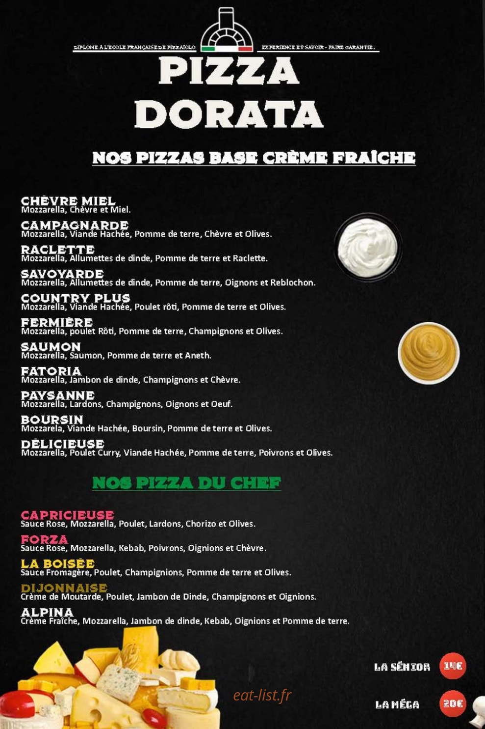 Pizza dorata — carte page 3