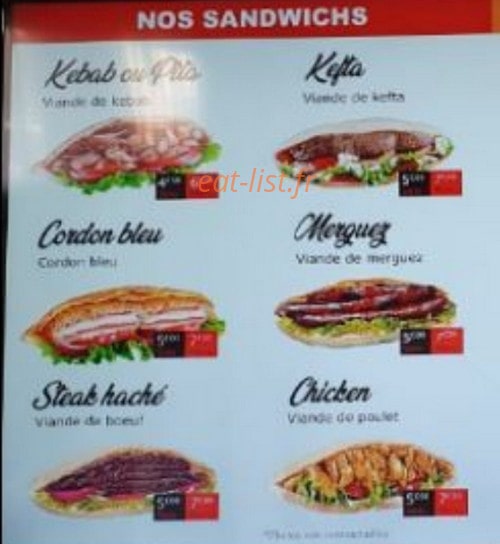 Pizzeria de Lamballe — carte page 4