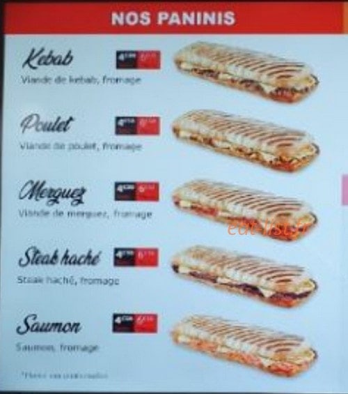 Pizzeria de Lamballe — carte page 3