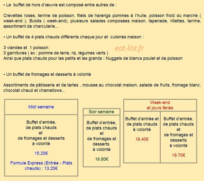 Le Pique Assiette — carte page 5