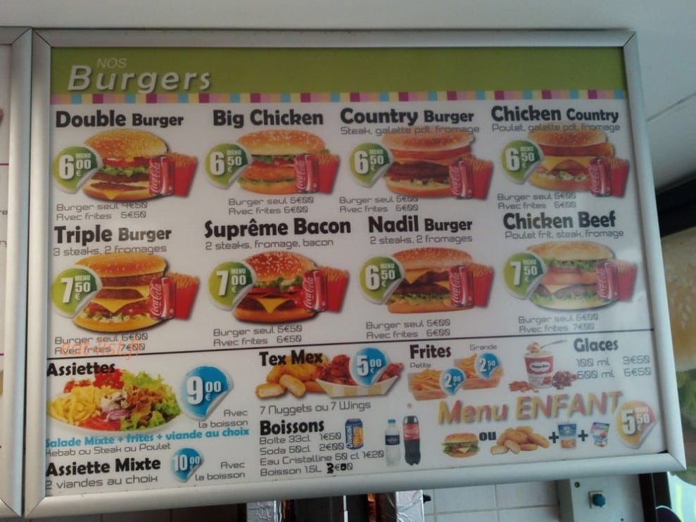 Nadil Food — carte page 2