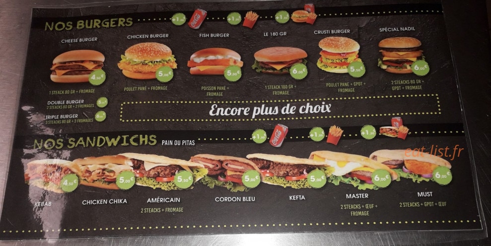 Nadil Food — carte page 4