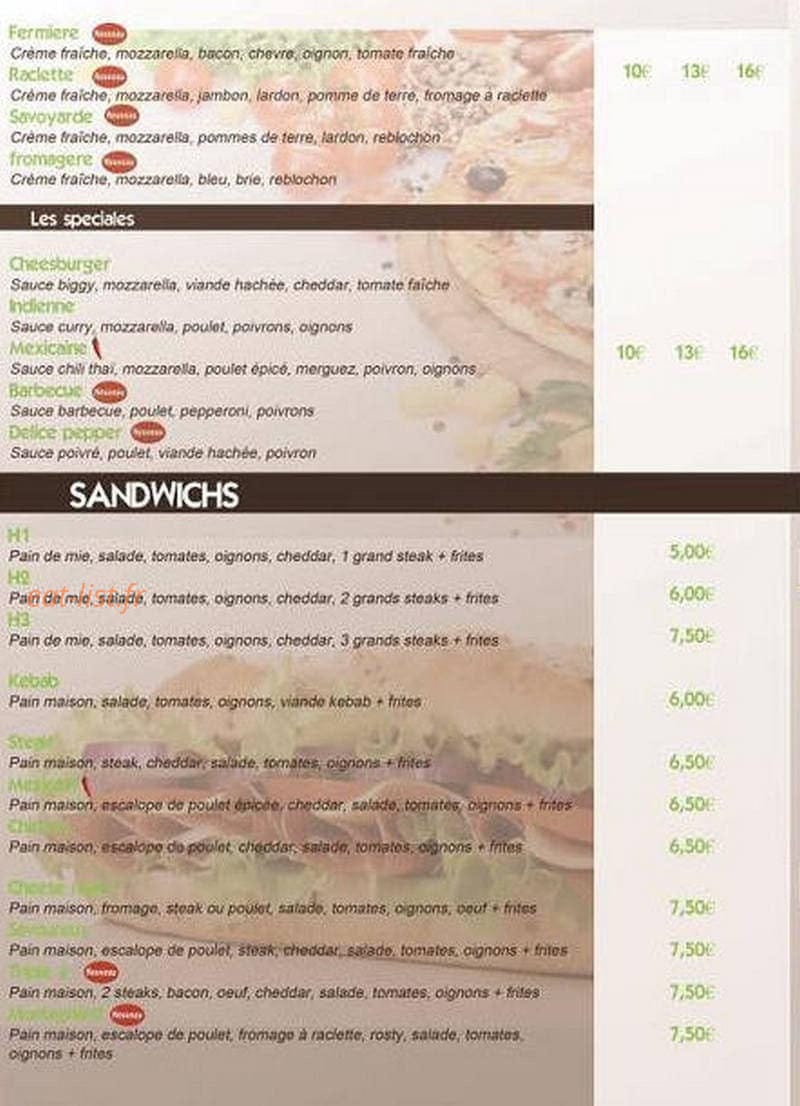 Delice — carte page 3
