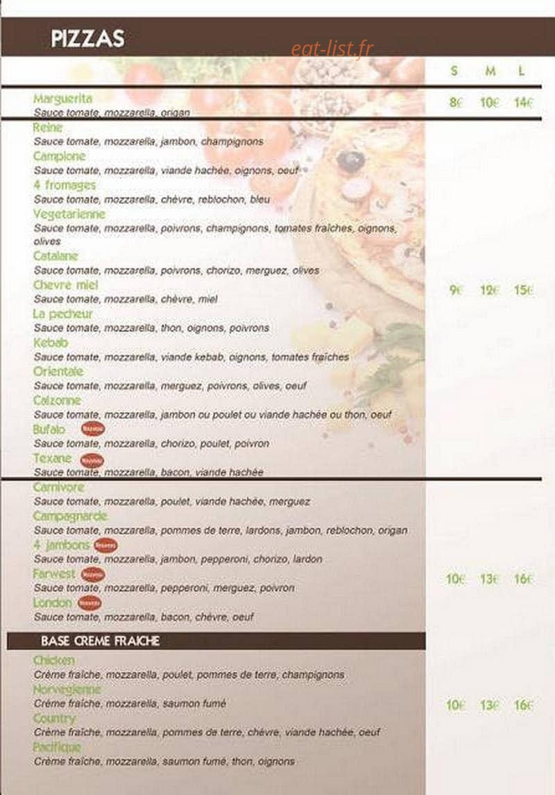 Delice — carte page 2
