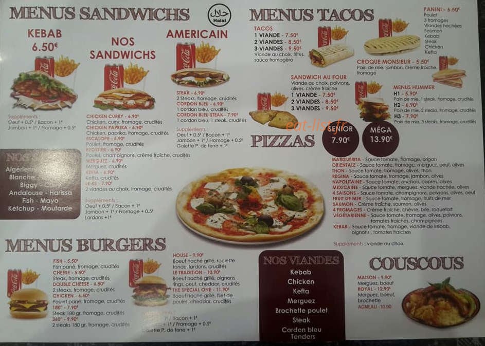 Gambetta Food — carte page 3