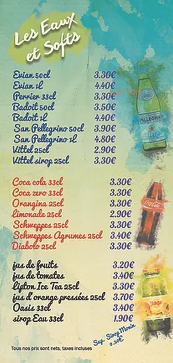 Grain de Café — carte page 8
