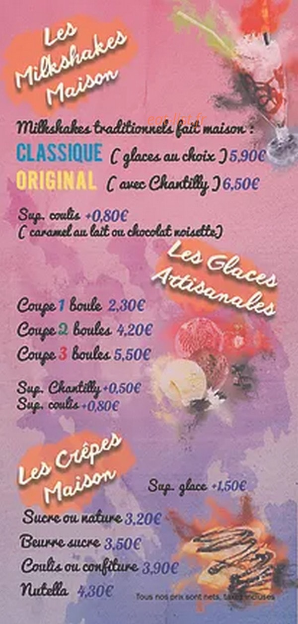 Grain de Café — carte page 10