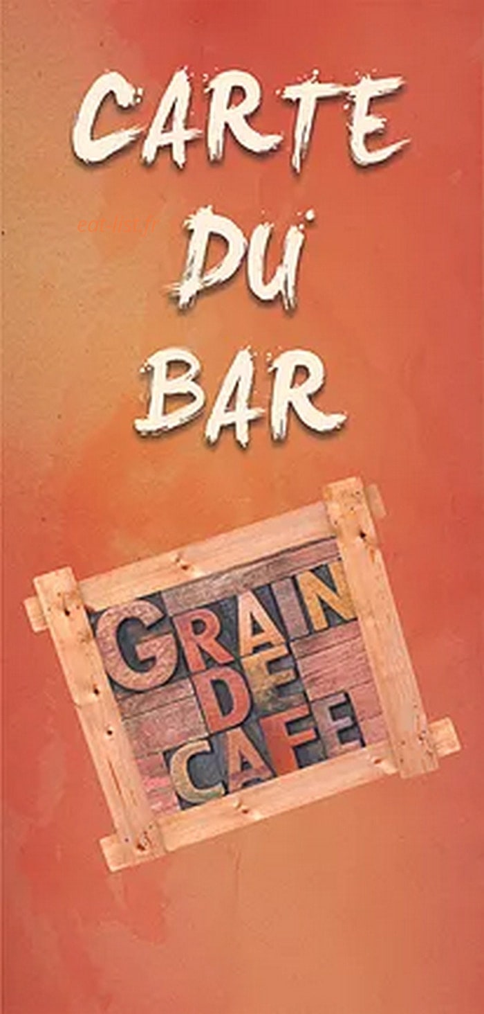 Grain de Café — carte page 6