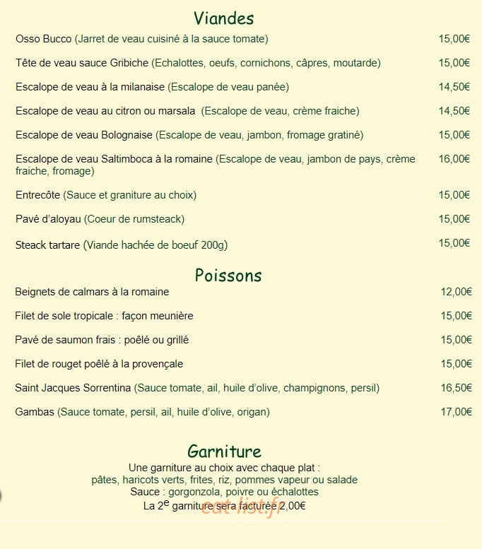 La Romagnola — carte page 4