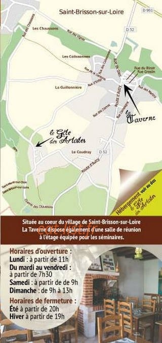 La Taverne — carte page 3