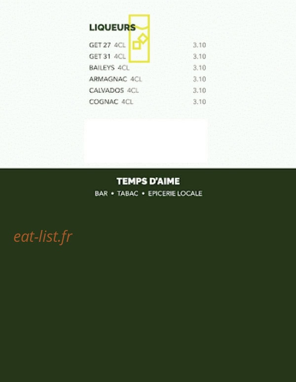 Le Temps d'Aime — carte page 4