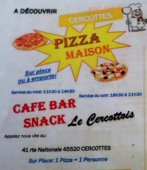 Le Cercottois — carte page 1