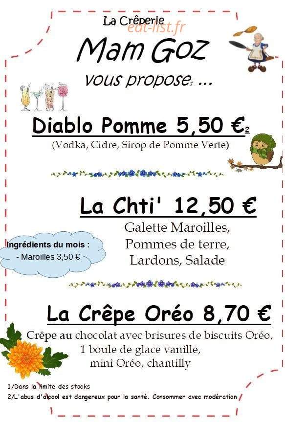 Mam Goz — carte page 1