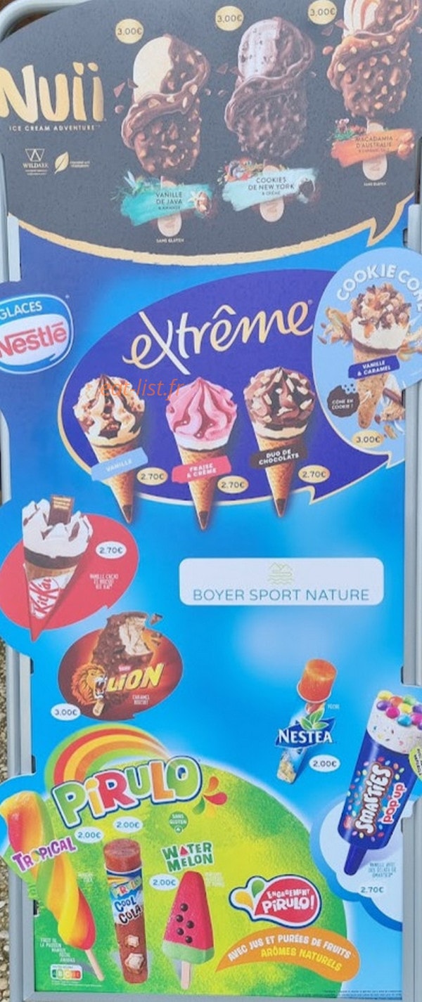 Vallée Snack Club — carte page 1