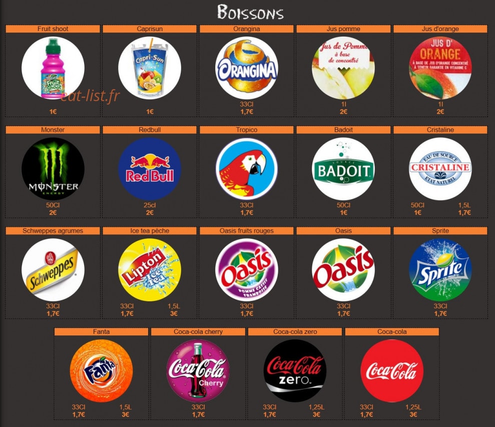Hop'la Pizza — carte page 2