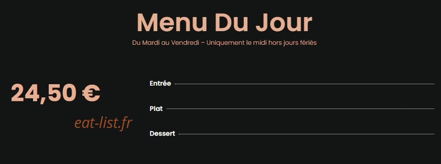 Bouchon Dix Vins — carte page 3