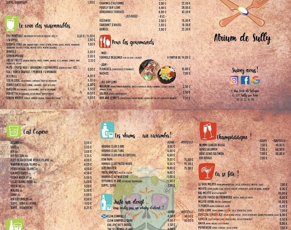 Atrium de sully — carte page 2