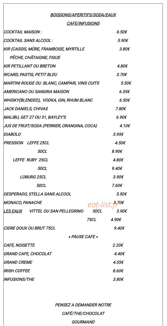 Le Trevi — carte page 3
