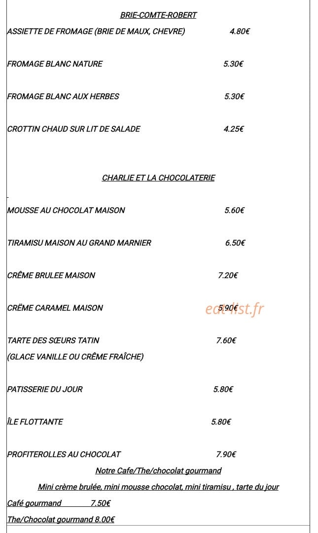 Le Trevi — carte page 5