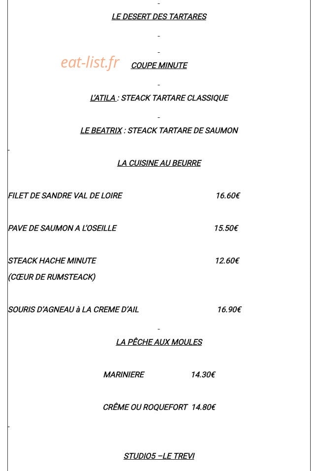 Le Trevi — carte page 12