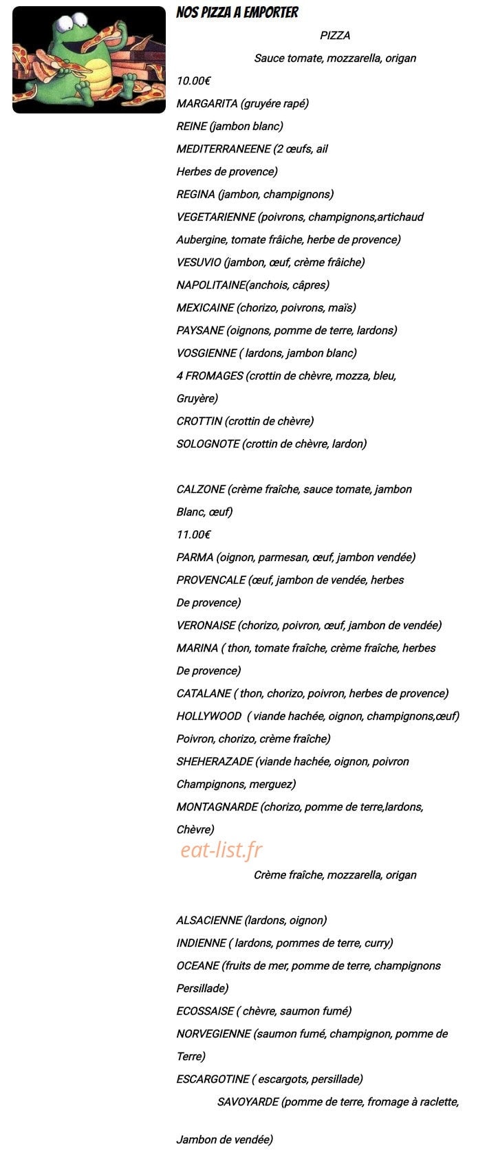 Le Trevi — carte page 1
