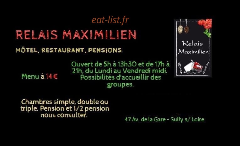 Relais Maximilien — carte page 1