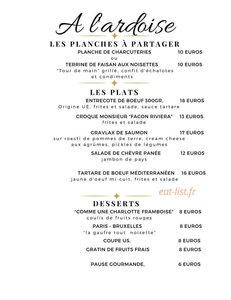 Les Terrasses de Lousseau — carte page 1