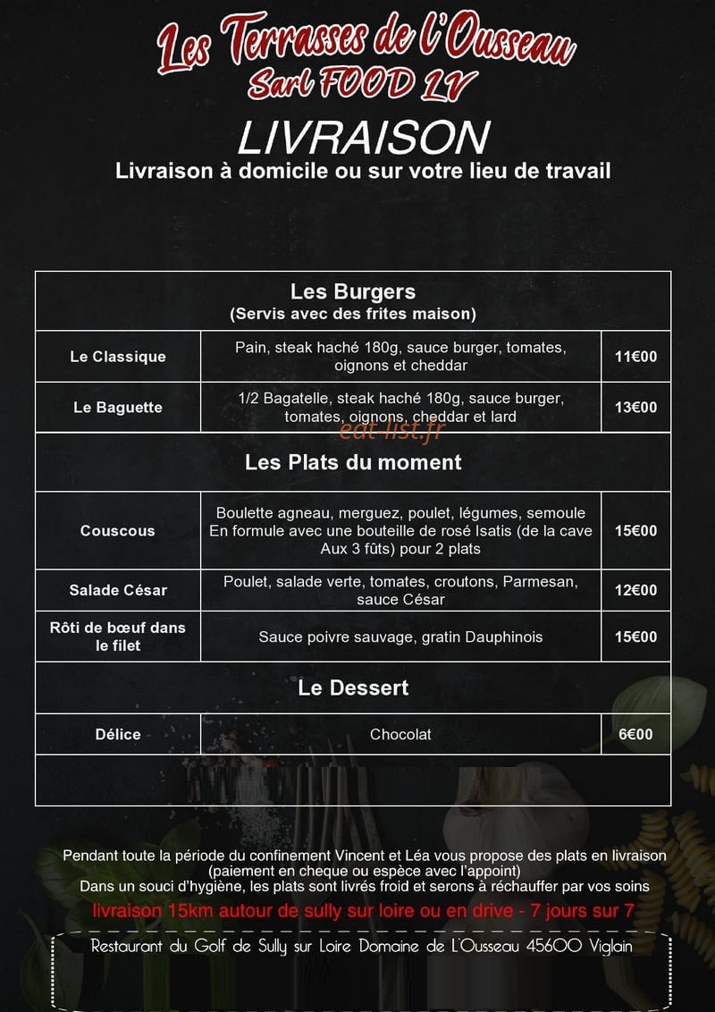 Les Terrasses de Lousseau — carte page 2
