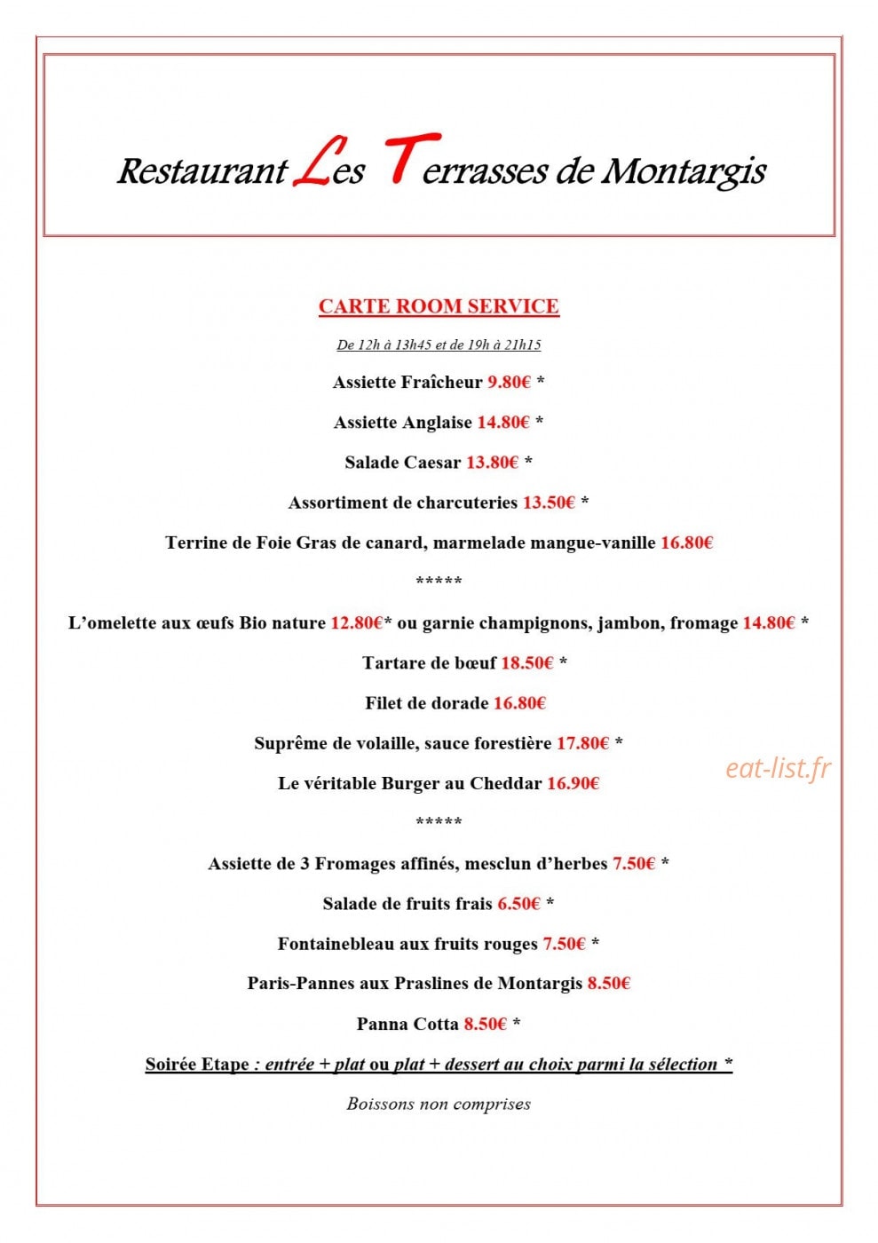 Les Terrasses de Montargis — carte page 3