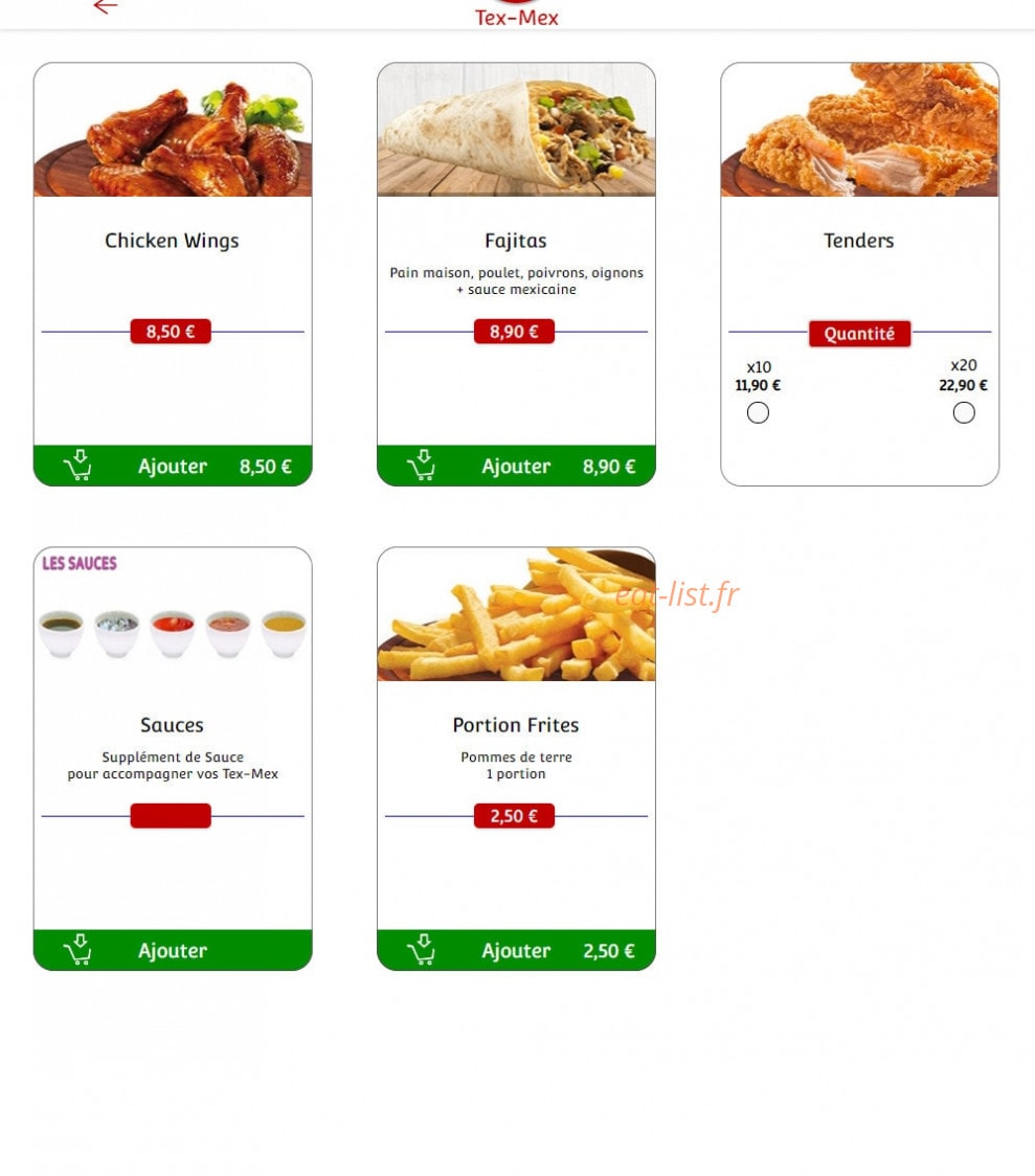 Pronto Pizza — carte page 7