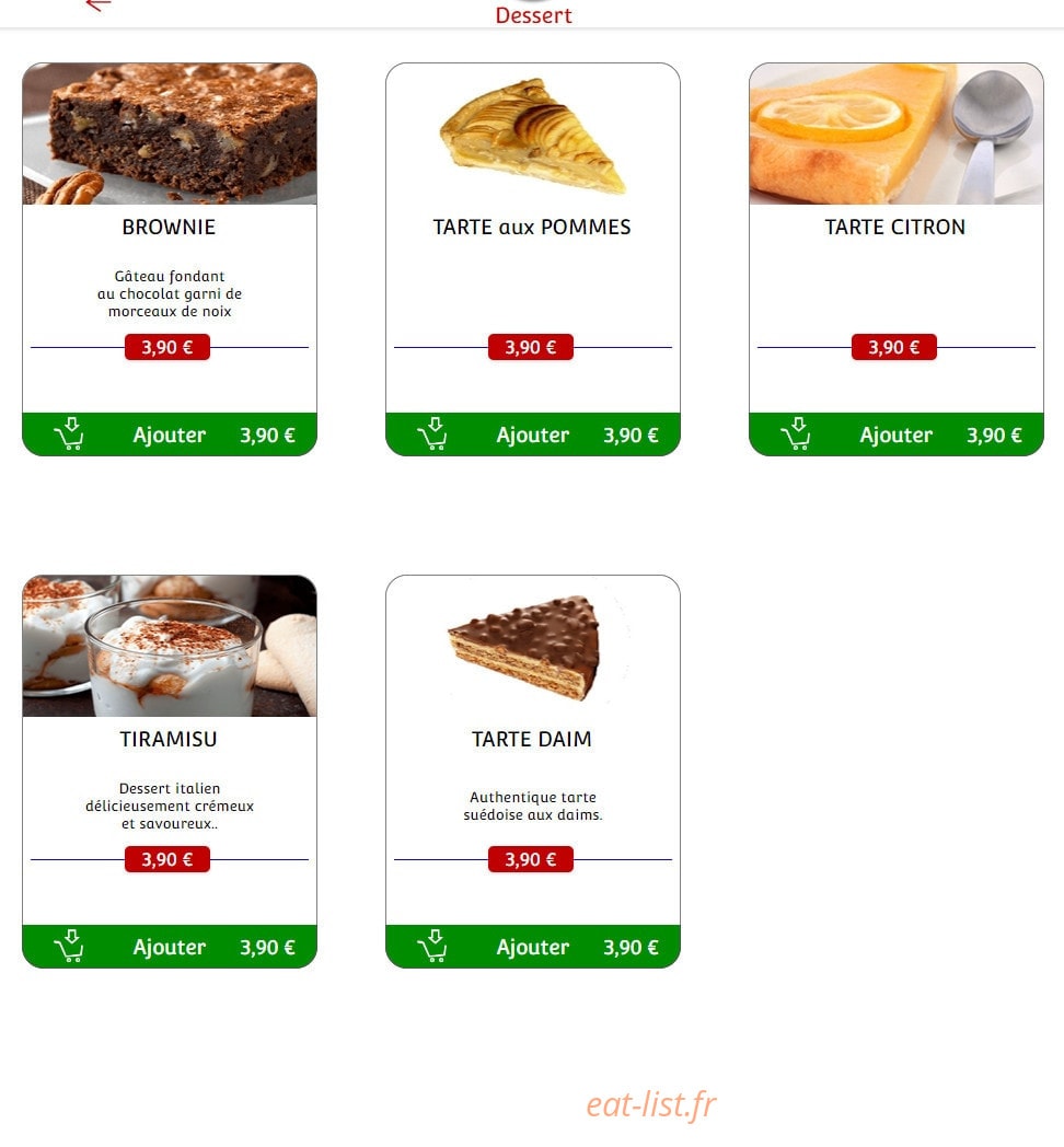 Pronto Pizza — carte page 14
