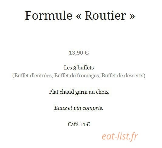 Au Relais du Pôle 45 — carte page 6