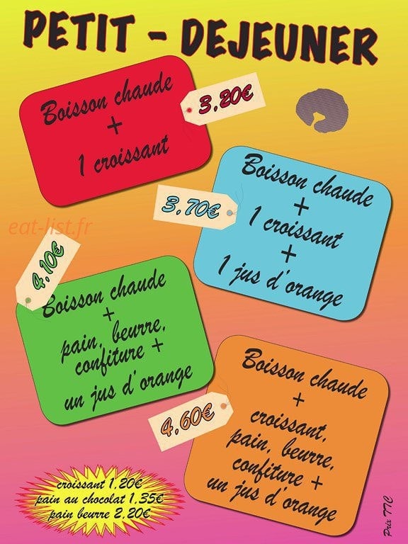 Au Relais du Pôle 45 — carte page 1