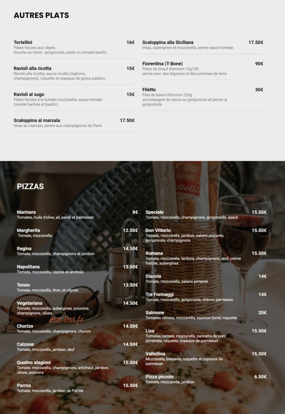 Il Don Vittorio — carte page 2